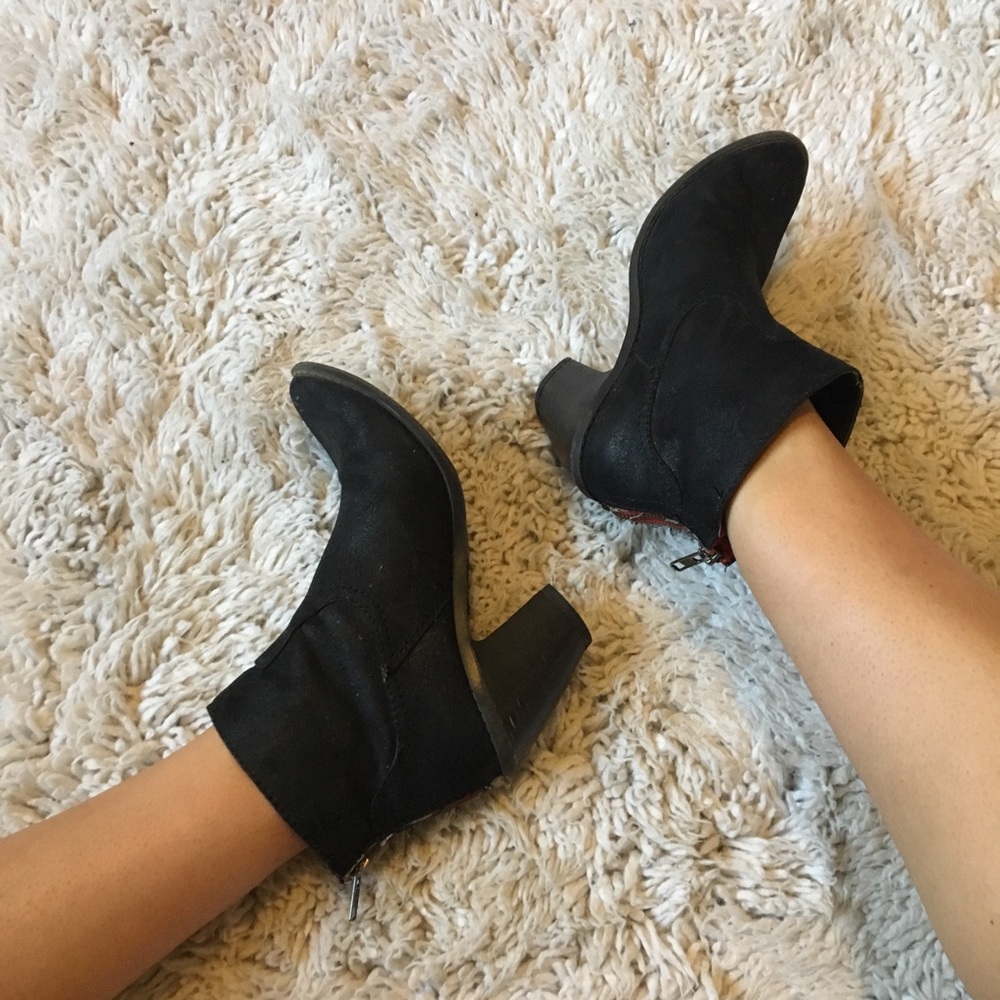 Black booties